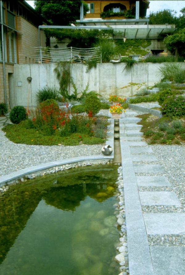 Garten am Hang